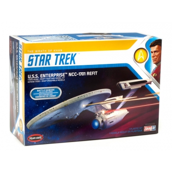 Plastikmodell – 1:1000 Star Trek U.S.S. Enterprise Refit – Wrath of Khan Edition 2 – POL974M